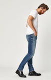 JAKE SLIM LEG IN DARK SHADED AUTHENTIC VINTAGE - Mavi Jeans