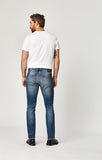 JAKE SLIM LEG IN DARK SHADED AUTHENTIC VINTAGE - Mavi Jeans