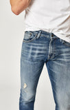 JAKE SLIM LEG IN DARK SHADED AUTHENTIC VINTAGE - Mavi Jeans