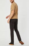 JAKE SLIM LEG IN BLACK COFFEE SATEEN - Mavi Jeans