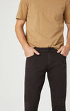 JAKE SLIM LEG IN BLACK COFFEE SATEEN - Mavi Jeans