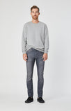 JAKE SLIM LEG IN GREY WHITE EDGE - Mavi Jeans