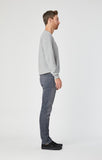JAKE SLIM LEG IN GREY WHITE EDGE - Mavi Jeans