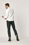 JAKE SLIM LEG IN DEEP REAL SELVEDGE - Mavi Jeans