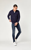 JAMES SKINNY IN INK BRUSHED AUTHENTIC VINTAGE - Mavi Jeans