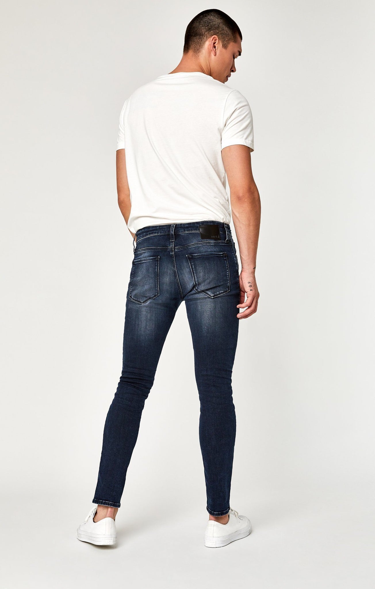 JAMES SKINNY IN INK BRUSHED AUTHENTIC VINTAGE - Mavi Jeans