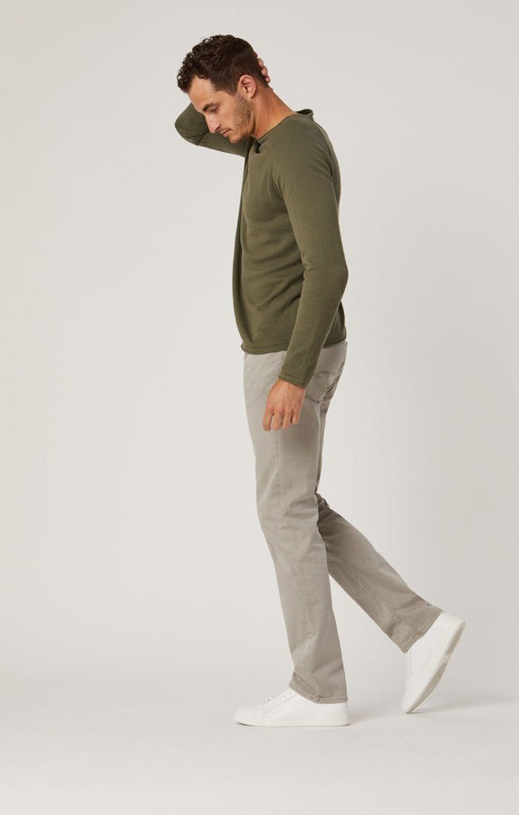 ZACH STRAIGHT LEG IN GREY TWILL - Mavi Jeans