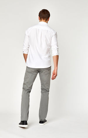 ZACH STRAIGHT LEG IN GREY TWILL - Mavi Jeans