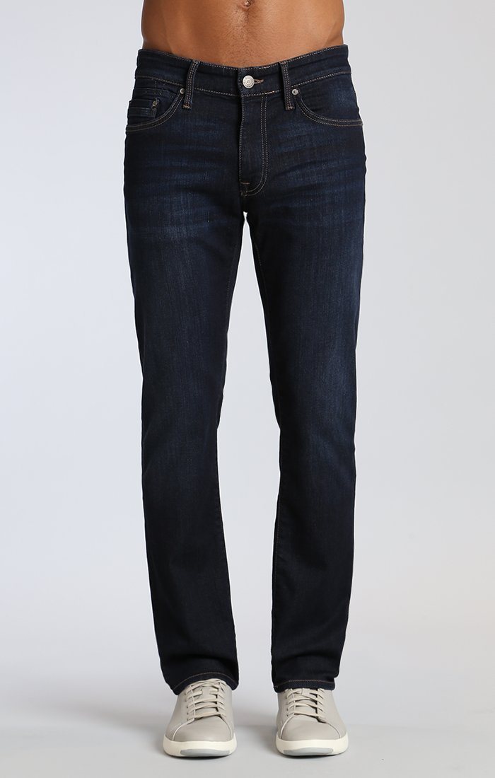 MYLES STRAIGHT LEG IN DEEP BRUSHED STANFORD - Mavi Jeans