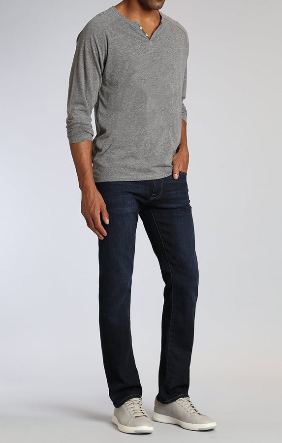 MYLES STRAIGHT LEG IN DEEP BRUSHED STANFORD - Mavi Jeans