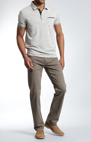 MYLES STRAIGHT LEG IN DUSTY OLIVE TWILL - Mavi Jeans