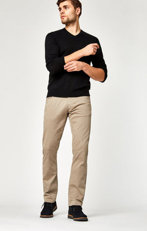 ZACH STRAIGHT LEG IN BEIGE TWILL - Mavi Jeans