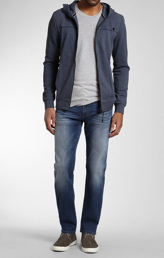 MYLES STRAIGHT LEG IN DARK USED WILLIAMSBURG - Mavi Jeans