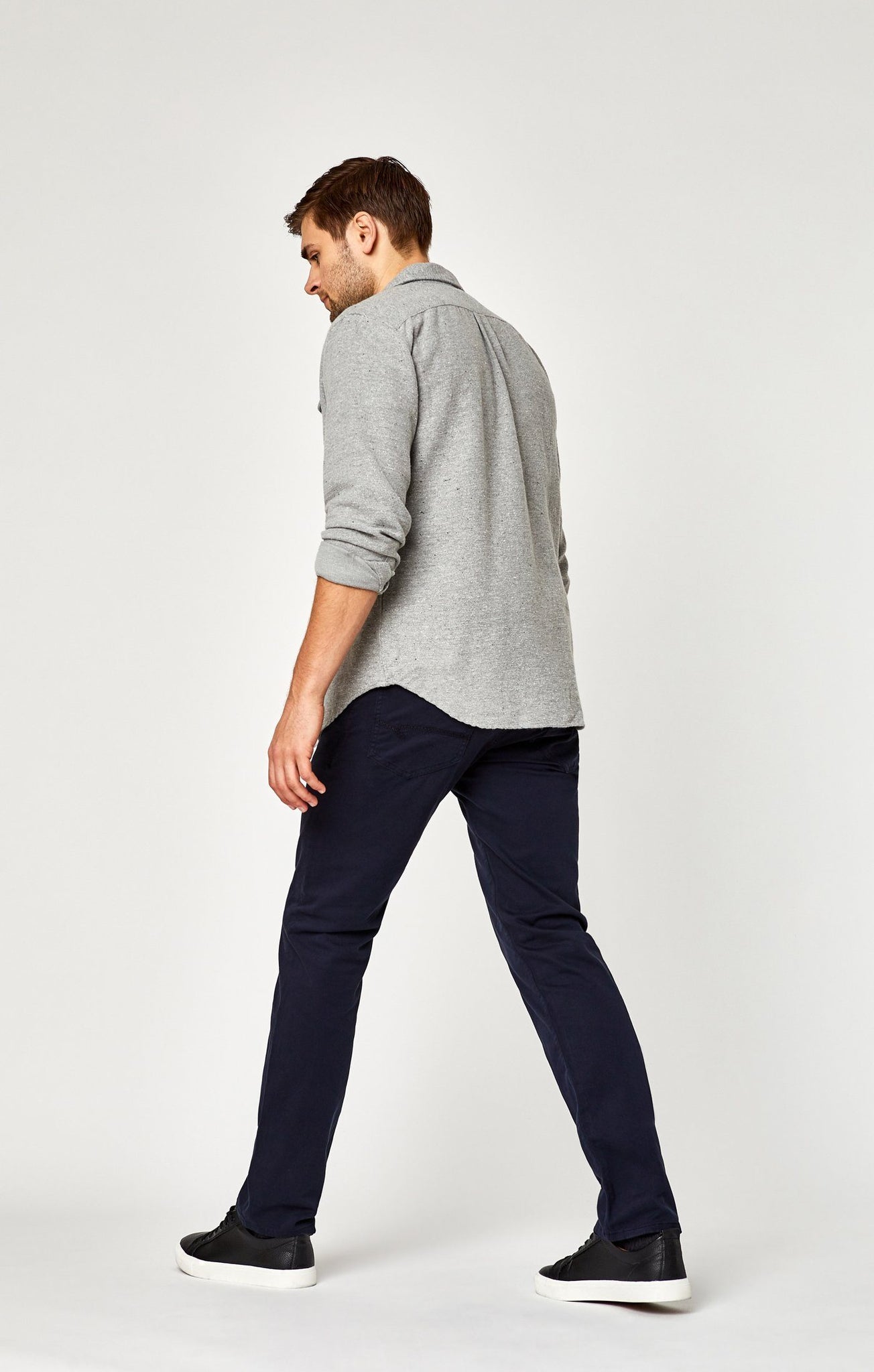 ZACH STRAIGHT LEG IN DARK NAVY TWILL - Mavi Jeans