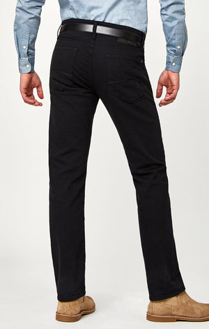 ZACH STRAIGHT LEG IN BLACK WILLIAMSBURG - Mavi Jeans