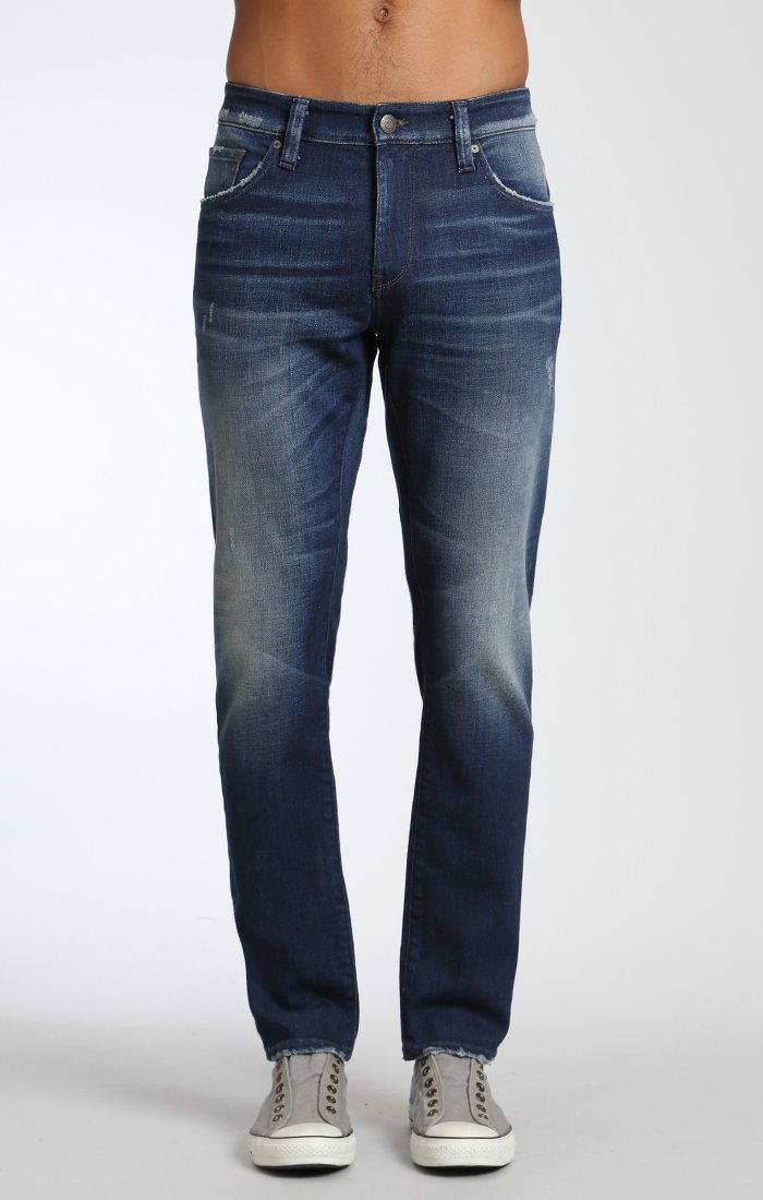 ZACH STRAIGHT LEG IN DARK BROOKLYN - Mavi Jeans