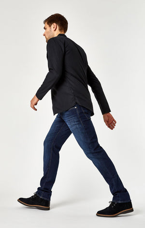 ZACH STRAIGHT LEG IN DARK BLUE WILLAMSBURG - Mavi Jeans