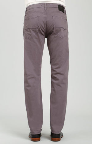 ZACH STRAIGHT LEG IN DARK GREY TWILL - Mavi Jeans