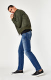 ZACH STRAIGHT LEG IN LT DESTRUCTED AUTHENTIC VINTAGE - Mavi Jeans