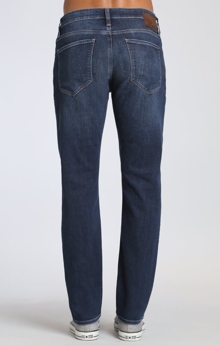 JAKE SLIM LEG IN DEEP RIP & USED AUTHENTIC VINTAGE - Mavi Jeans