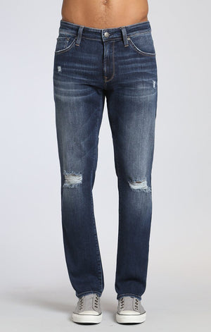 JAKE SLIM LEG IN DEEP RIP & USED AUTHENTIC VINTAGE - Mavi Jeans