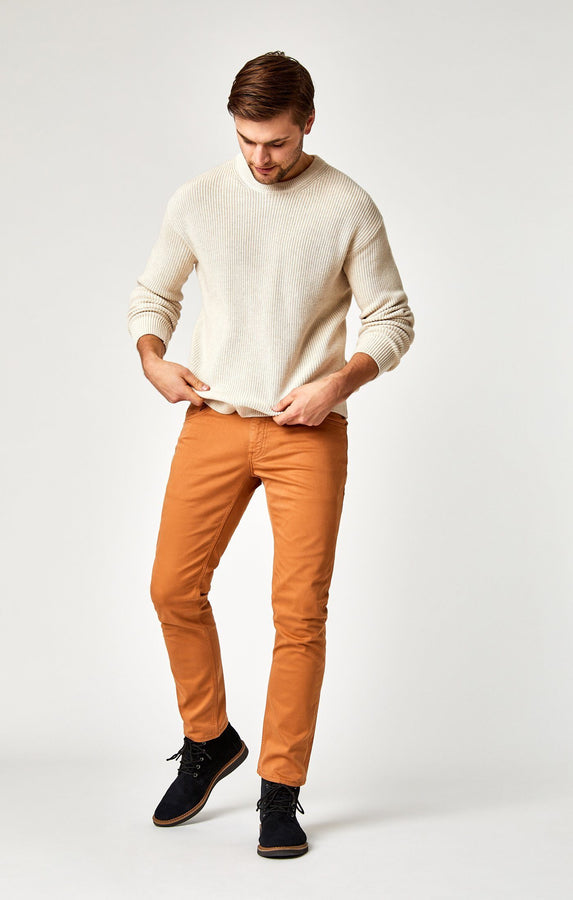 ZACH STRAIGHT LEG IN ALMOND TWILL - Mavi Jeans