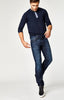 ZACH STRAIGHT LEG IN RINSE STANFORD - Mavi Jeans