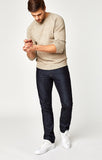 ZACH STRAIGHT LEG IN RINSE STANFORD - Mavi Jeans