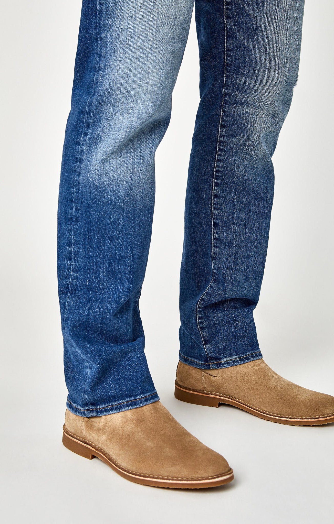 ZACH STRAIGHT LEG IN INDIGO CASHMERE - Mavi Jeans