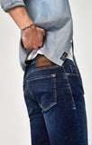 ZACH STRAIGHT LEG IN DEEP BRUSHED CASHMERE - Mavi Jeans