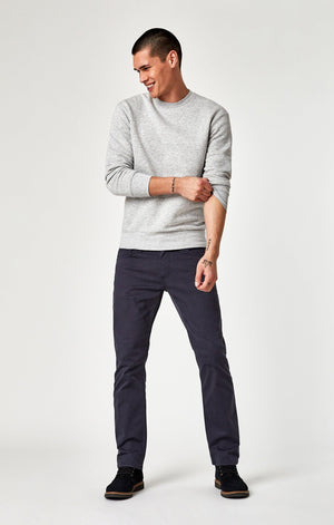 ZACH STRAIGHT LEG IN DARK BLUE TWILL - Mavi Jeans