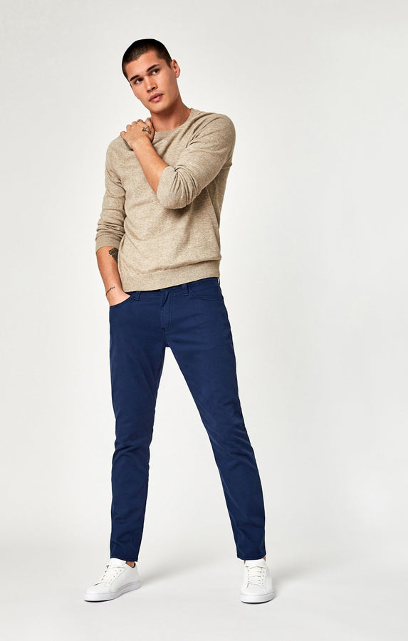 ZACH STRAIGHT LEG IN MARINE BLUE TWILL - Mavi Jeans