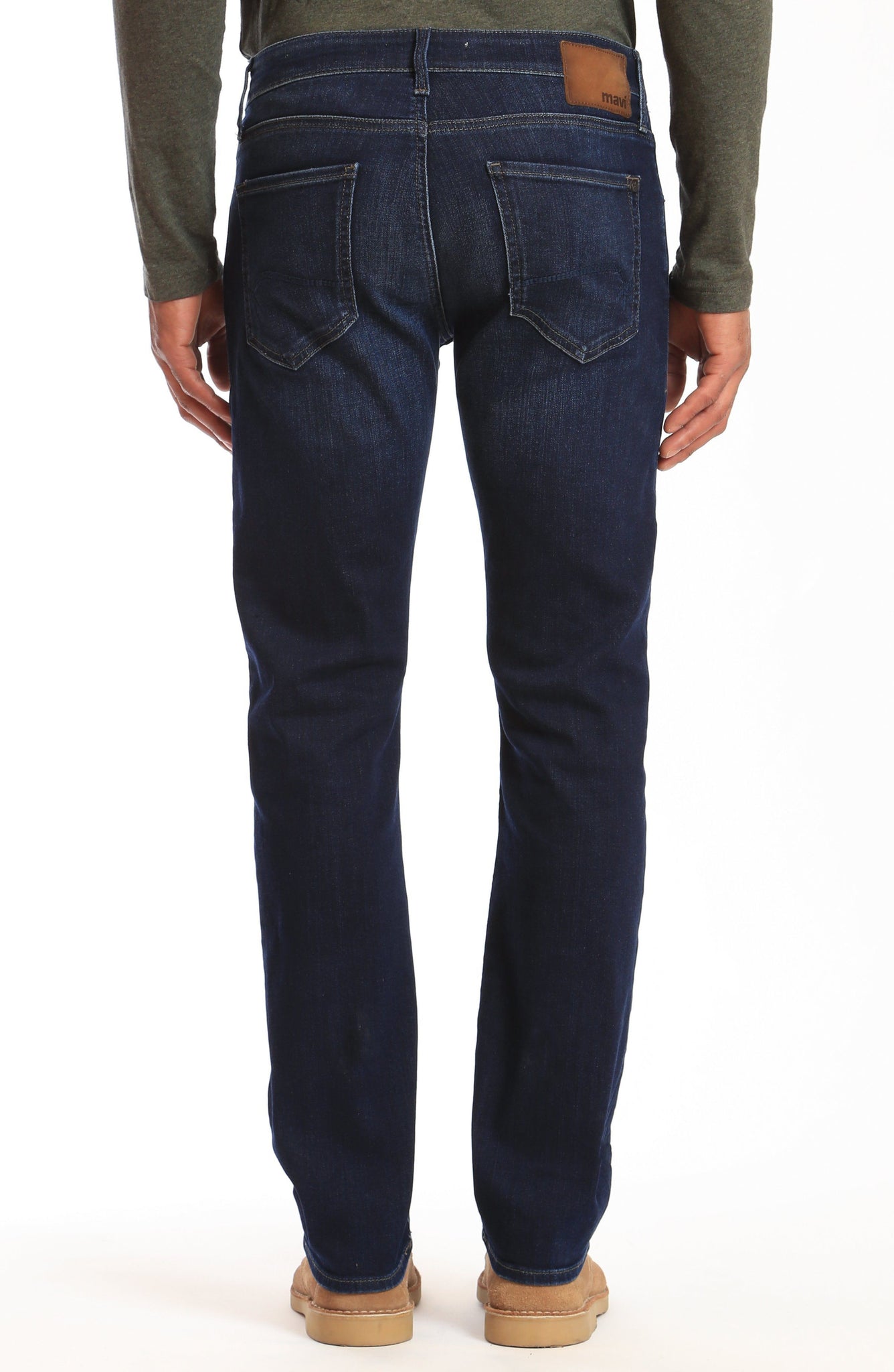 ZACH STRAIGHT LEG IN DARK GEORGETOWN - Mavi Jeans