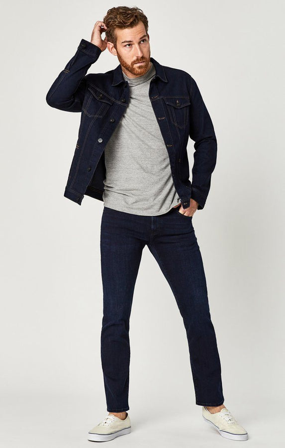 ZACH STRAIGHT LEG IN DEEP INDIGO WILLAMSBURG - Mavi Jeans