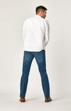 ZACH STRAIGHT LEG IN INDIGO CASHMERE - Mavi Jeans