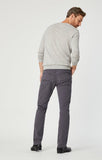 ZACH STRAIGHT LEG IN BLACKENED PEARL SATEEN - Mavi Jeans
