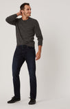 ZACH STRAIGHT LEG IN INK BRUSHED CASHMERE - Mavi Jeans