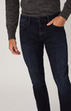 ZACH STRAIGHT LEG IN INK BRUSHED CASHMERE - Mavi Jeans