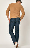 ZACH STRAIGHT LEG IN INDIGO BRUSHED MAUI - Mavi Jeans