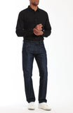 ZACH STRAIGHT LEG IN RINSE BRUSHED MICHIGAN - Mavi Jeans