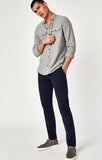 JOHNNY SLIM CHINO IN DARK NAVY TWILL - Mavi Jeans