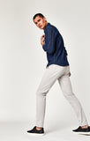 JOHNNY SLIM CHINO IN GLACIER GREY TWILL - Mavi Jeans