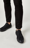 JOHNNY SLIM CHINO IN BLACK SATEEN TWILL - Mavi Jeans