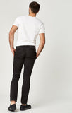 JOHNNY SLIM CHINO IN BLACK SATEEN TWILL - Mavi Jeans