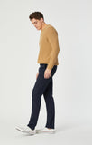 JOHNNY SLIM CHINO IN NAVY FEATHER TWEED - Mavi Jeans