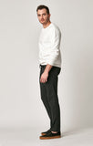 LIAM SLIM LEG DRAW STRING PANTS IN SMOKE ATHLETIC - Mavi Jeans