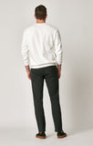 LIAM SLIM LEG DRAW STRING PANTS IN SMOKE ATHLETIC - Mavi Jeans