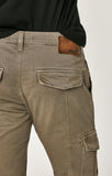 MARCUS SLIM STRAIGHT CARGO IN LATTE TWILL - Mavi Jeans