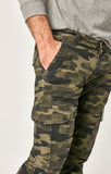 MARCUS SLIM STRAIGHT CARGO IN MILITARY CAMO - Mavi Jeans