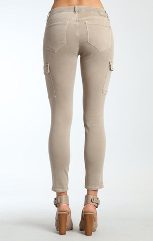 JULIETTE SKINNY CARGO IN LT TAUPE TWILL - Mavi Jeans